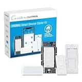 Lutron Caseta Smart Dimmer Switch Starter Kit with Hub