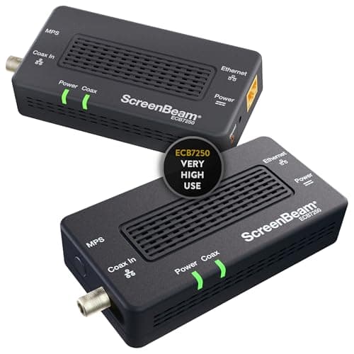 MoCA 2.5 Ethernet over Coax Adapter (Kit)