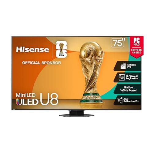 Hisense 75-Inch U8QG Mini-LED TV (2025)