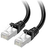 Cat6A Ethernet Patch Cable (Shielded, Various Lengths)