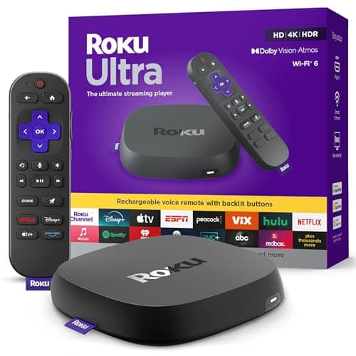 Roku Ultra 4K/HDR Streaming Device (2024)