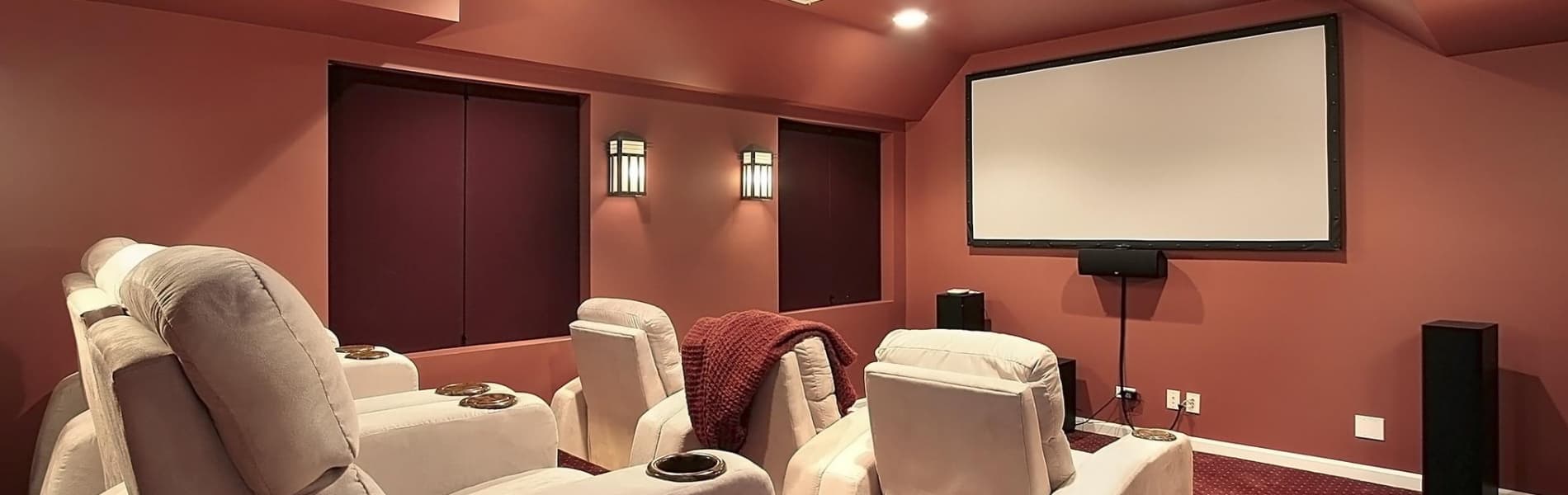 Floor plan with Sonos speakers highlighted for different rooms