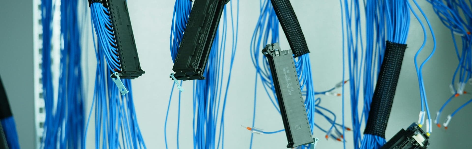 Ethernet cables and structured cabling in a network installation in Westchester County, NY