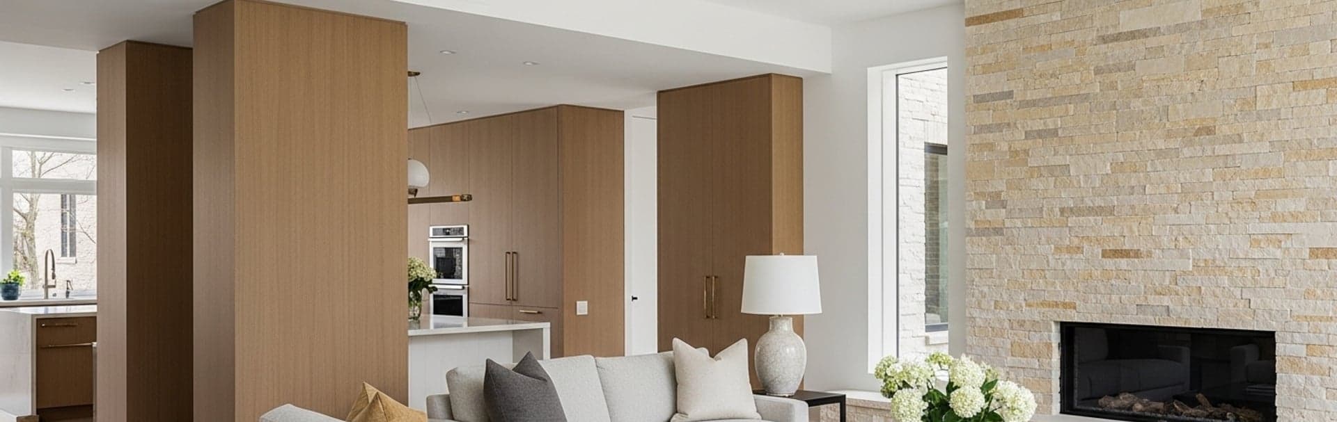 Wi-Fi 7 mesh node installed in a Westchester living room for whole-home coverage