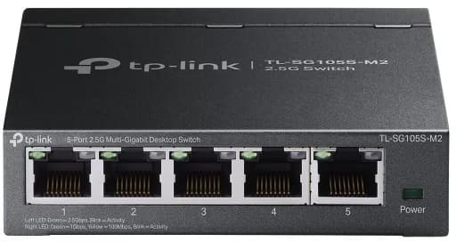TP-Link TL-SG105S-M2 5-Port 2.5G Ethernet Switch