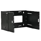 NavePoint 6U Wall Mount Network Rack (Adjustable Depth, 9.5–15.5 in)