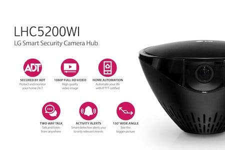 LG Smart Security Wireless Camera LHC5200WI